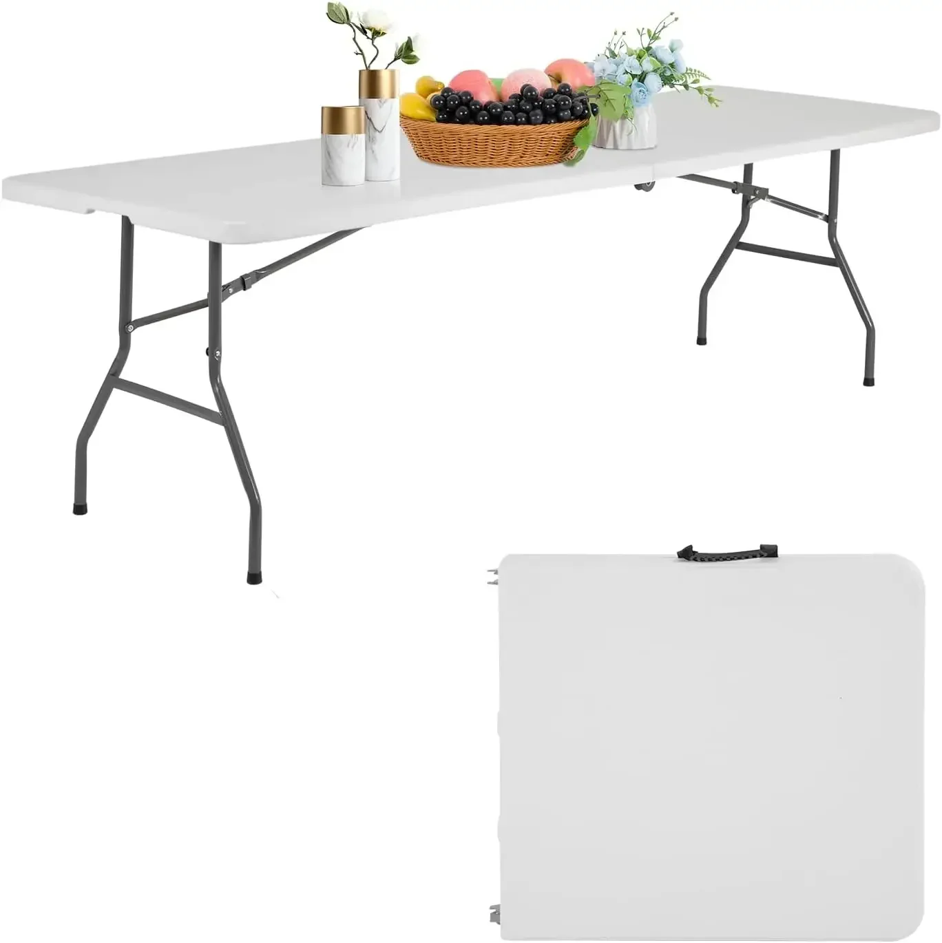 8 Ft Folding Tables… - image