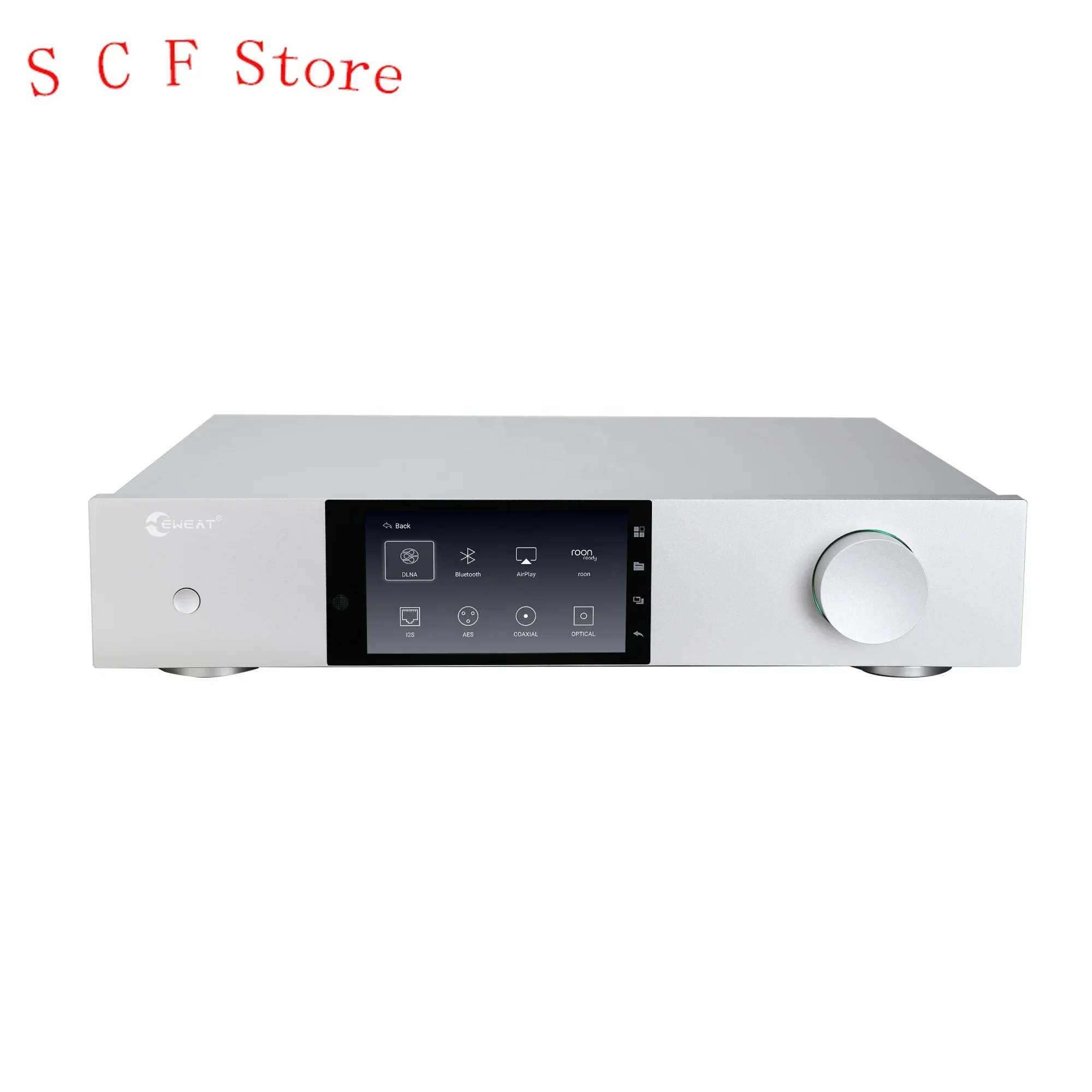 Power Surround Sound System Professional Amplifier Audio Speakers Wireless Touch Screen Interface Digital Audio Player