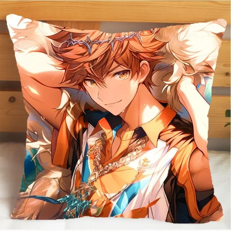 Haikyu!! Hinata Xiangyang pillow volleyball boy two-dimensional animation pillow dormitory bed sleeping pillow birthday gift