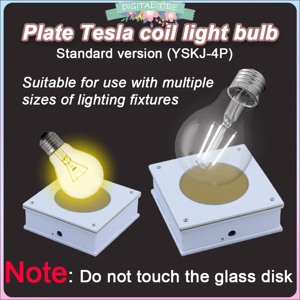 Tesla Coil Gap Lighting Special Magical Cup Magic Prop Creative Lamp Stand Technology Toy