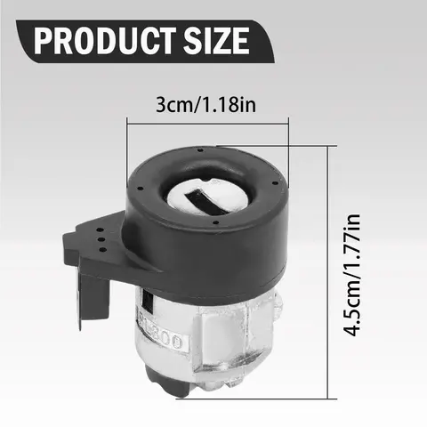 3B0905855C इग्निशन लॉक सिलेंडर लॉक स्टार्टर बैरल 2 चाबियों के साथ गोल्फ IV 1998–2003 न्यू बीटल 1998–2010 पोलो 9N 2001-2006 के लिए 8 best sales नई बीटल 1998 - №5