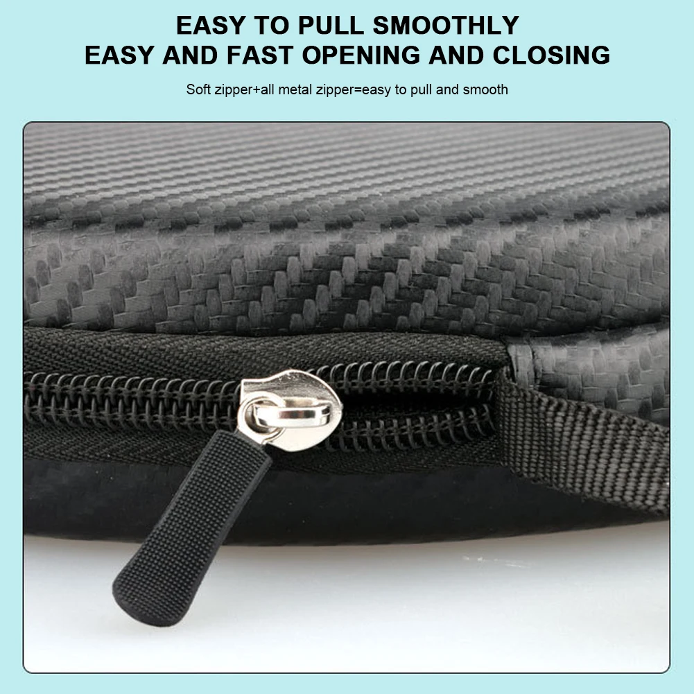 

Table Tennis Paddle Storage Bag Hard Shell Pingpong Paddle Storage Bag Ping Pong Racket Paddle Cover Bag for Sports Accessories