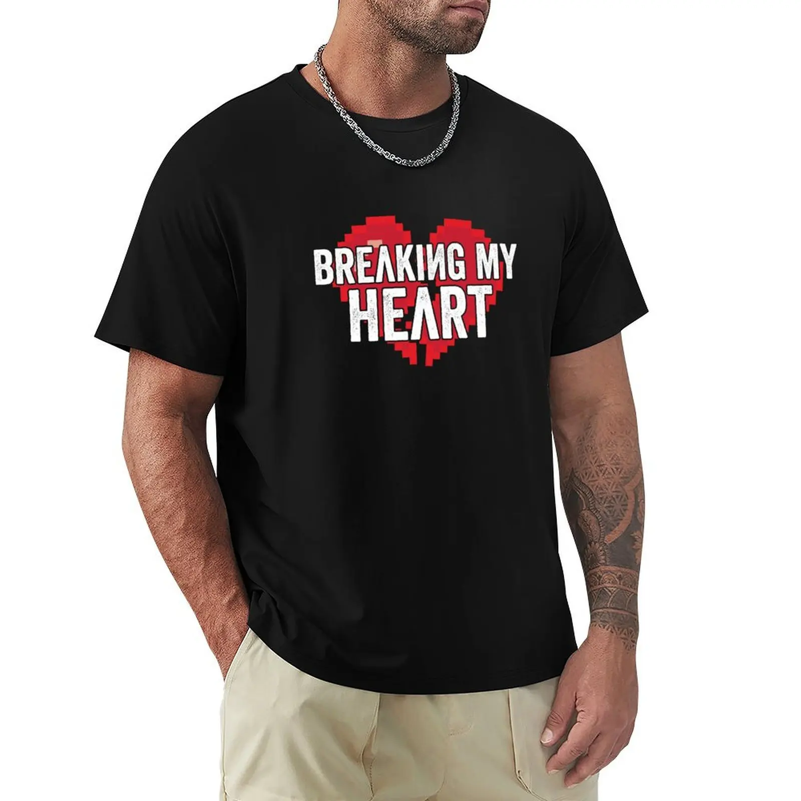 Reiley - Breaking My Heart [2023, Denmark] T-Shirt anime figures quick-drying sports fans cheap stuff graphic tees men