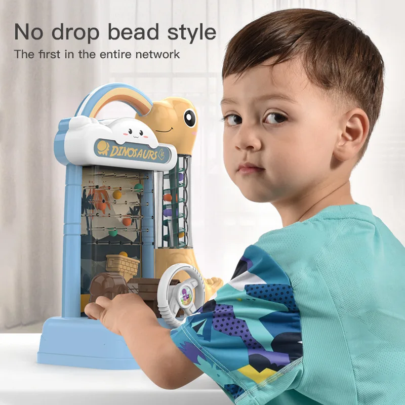 어린이 자동 공 게임기, 조기 교육용 브레이크 스루 완두콩 핀볼 기계, 소녀 다기능