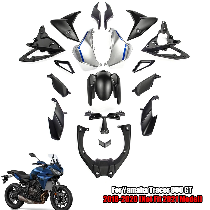 900GTFairings Motorcycle Accessories Fairing Complete Injection Bodywork Molding Kit Set For Yamaha Tracer 900 GT 2018 2019 2020