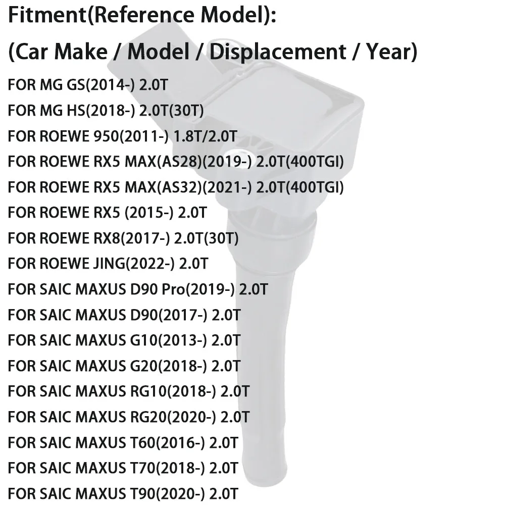 4PCS Ignition Coil For MG GS HS ROEWE 950 RX5 RX8 SAIC MAXUS D90 G10 RG20 T60 T70 T90 F01R00A053 10163098 Accessories - Image 6