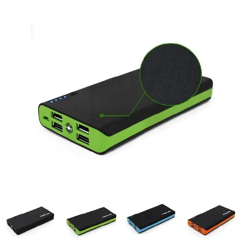 Universal 2.1A 4USB Power Bank Case 6x18650 Battery Charger Charging Power Supply Housing Cover DIY without Battery GDeals