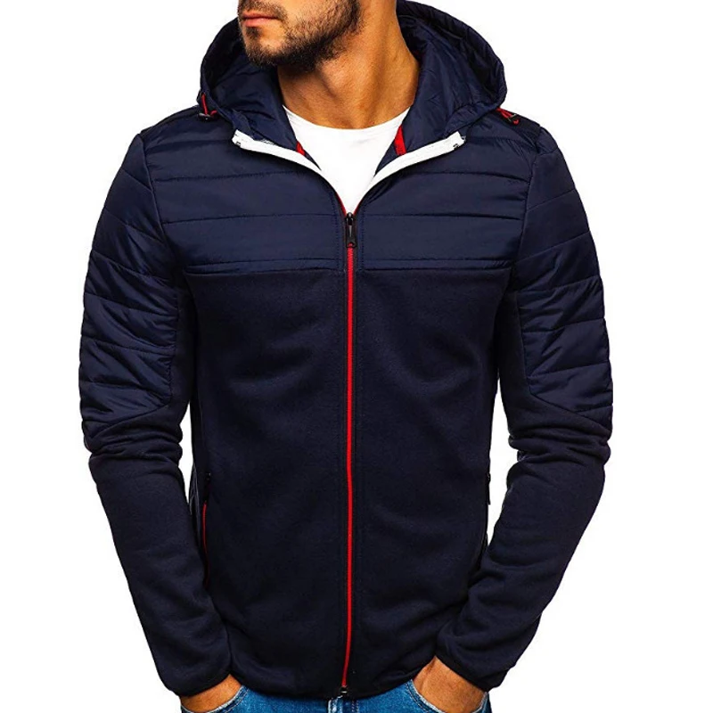 

New Autumn Winter Sports Coat Fashion Hoodies Sweatshirts Zipper Outwear Fashion Men’s Hooded Jackets Casual Sweatshirt MY860