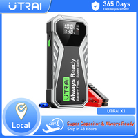 UTRAI Super Capacitor Car Jump Starter Super Safe Battery Less Quick Charge 1000A Portable For Emergency Booster Starting Device