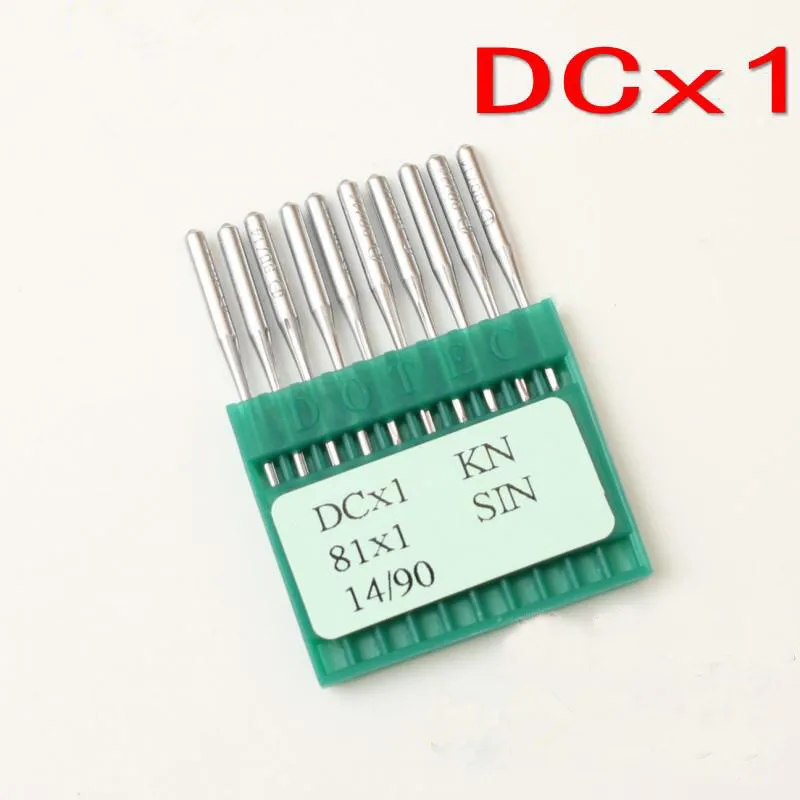 10Pcs Industrial Sewing Machine Overlock Needles DCx1 DC*1 DC1 For Juki Typical  Brother Janome Siroba Kancai