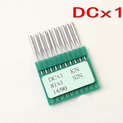 10Pcs Industrial Sewing Machine Overlock Needles DCx1 DC*1 DC1 For Juki Typical  Brother Janome Siroba Kancai