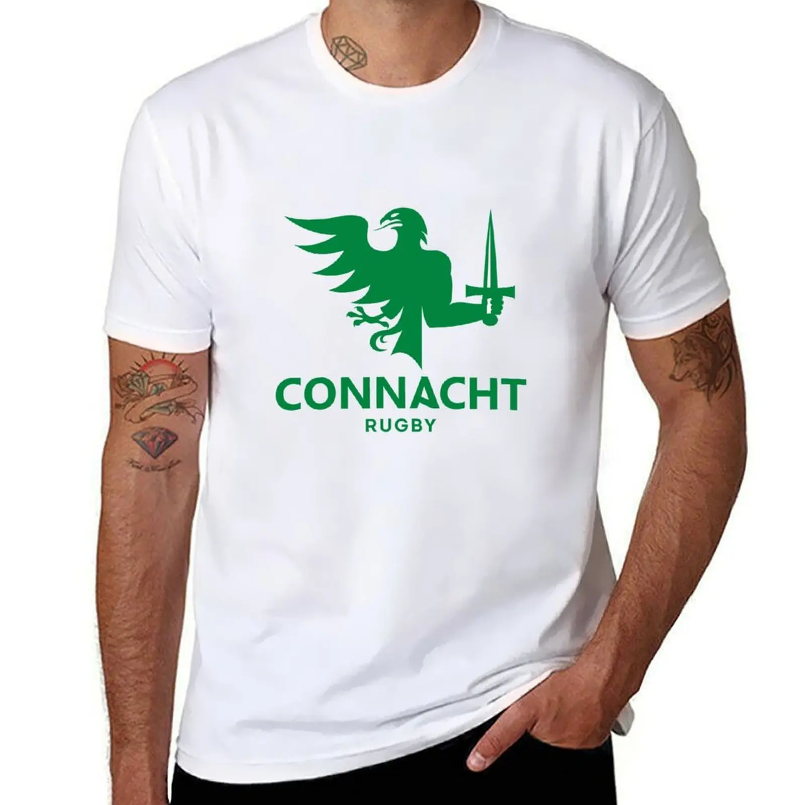 

The Connacht Icon T-Shirt men t shirt cotton 100% g man t shirts for men t shirt man designer T-shirt