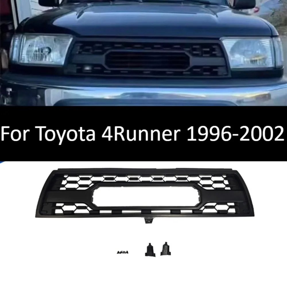 

Front Grille For Toyota 4Runner 1996-2002 ABS Off Road Style Mesh Grill Upgrade Exterior Auto Tuning Accessories Replacement Kit