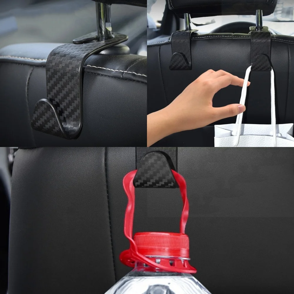 Универсальный крючок для подголовника сиденья автомобиля, 2 шт., для Honda CRV Accord HR-V Vezel Fit City Civic Jazz Jade