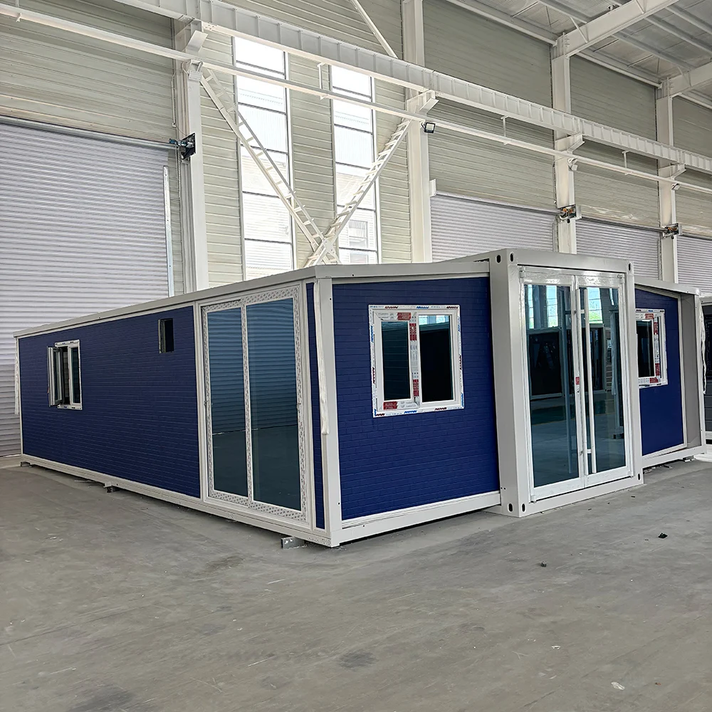 Customizes Expandable Prefab Homes Customize Color 20ft Expandable Container House Tourist Area Triple Wide Mobile Homes