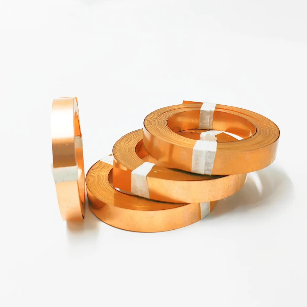 10 Meter 1 Roll High Purity T2 Copper Strip Strap For 18650 21700 Lithium Battery Connection Electric Vehicle Battery Welding