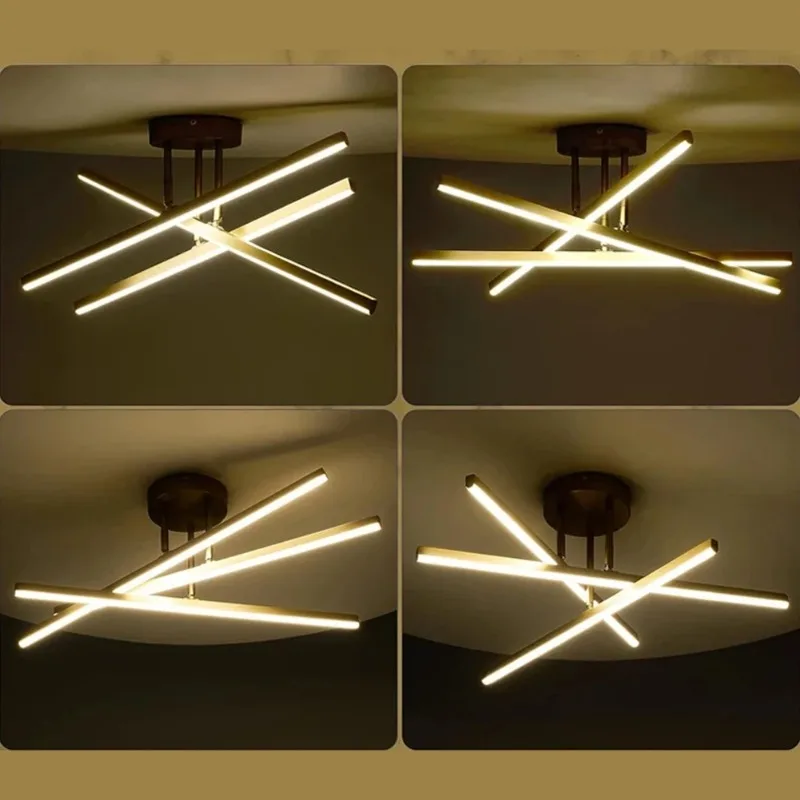 New Ceiling Lamp Nordic Modern LED Lamp Living Room Dining Room Bedroom Lights Ceiling Chandelier