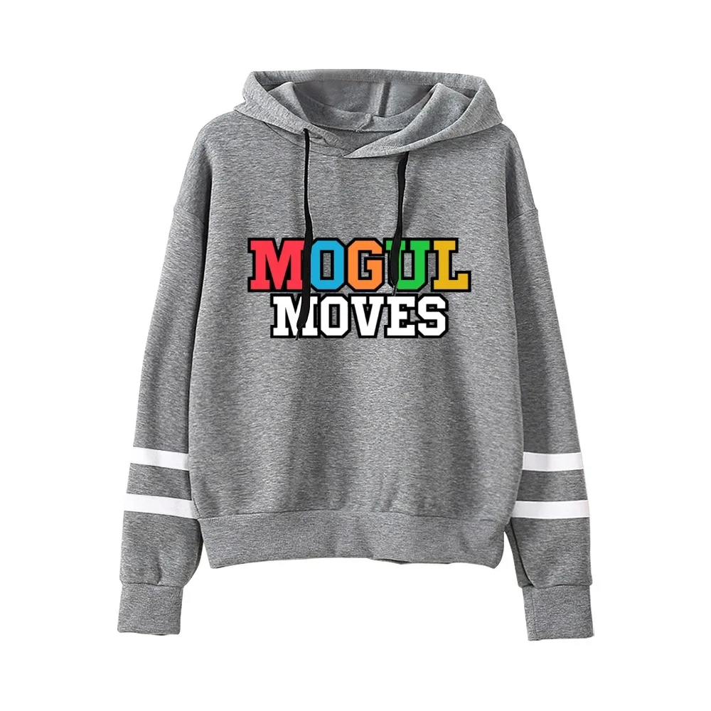 Ludwig merch Mogul hoodie unisex เสื้อสเวตเชิ้ตแขนบาร์ขนานแบบสวมหัวสำหรับผู้ชายและผู้หญิงเสื้อผ้าสไตล์ลำลอง