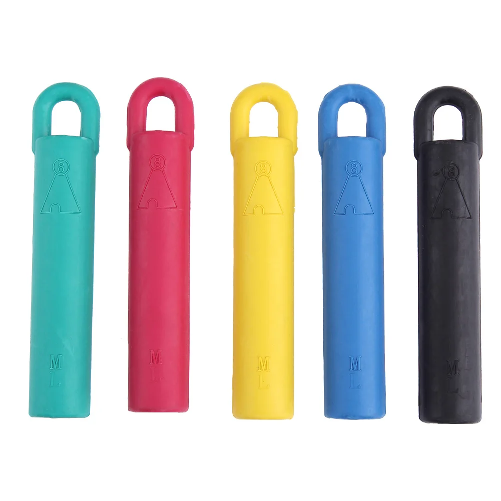 

5 шт., держатель для бильярдной палки, портативный резиновый кий, подвесной зажим, анти-деформация кия, разные цвета, спортивные аксессуары для бильярда