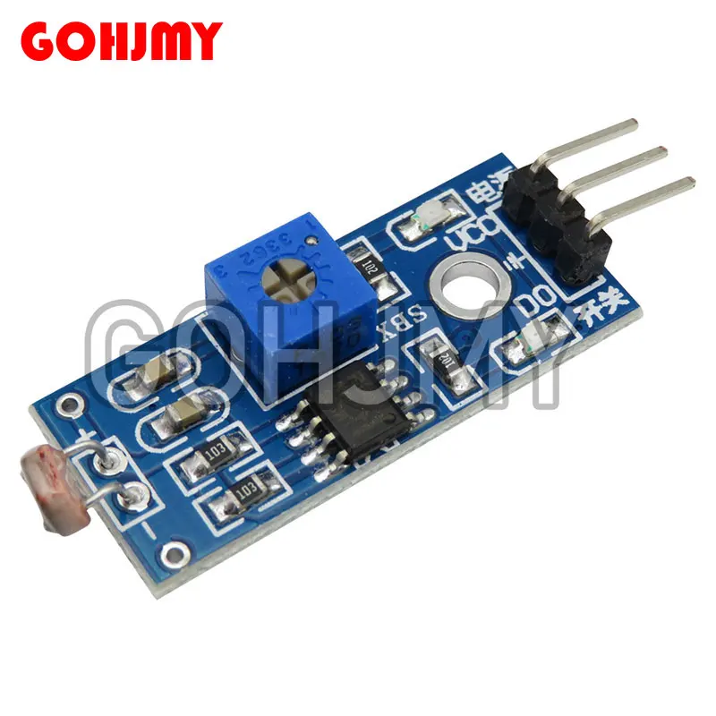 10PCS/LOT LM393 Photoresistance Photosensitive Sensor Module Detection Photoresistor Light Sensor Module