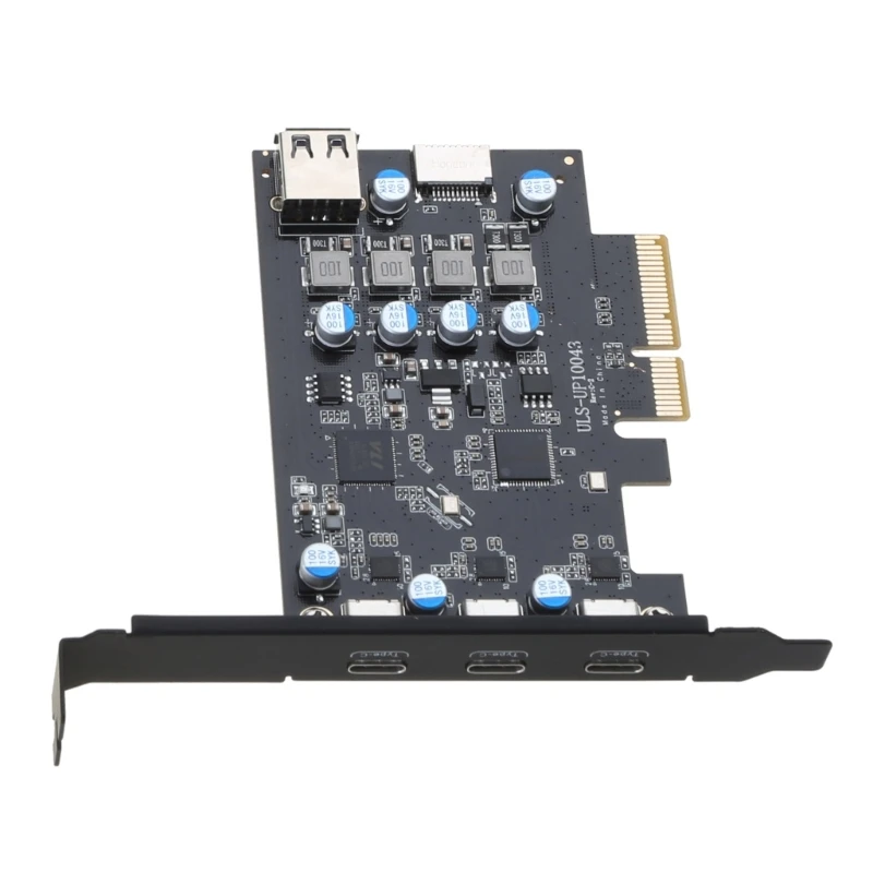 USB3.2 Gen2 Thẻ mở rộng PCIE loại C Asm3142 Chip 20Gb PCI-E X16