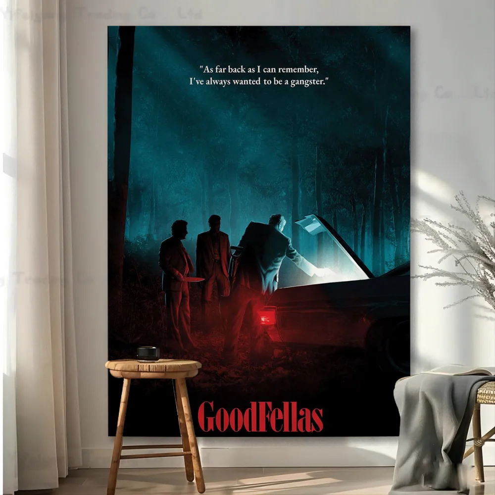 

Classic Movie Goodfellas Gangsters Godfather Colorful Tapestry Wall Hanging Hanging Tarot Hippie Wall Rugs Dorm Wall Art Decor