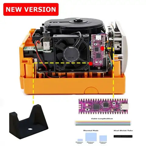 for Raspberry PI Modchip Replacement For NGC Reader Mother Board SD2SP2 Adapter Pico boot For Nintendo|GameCube |Raspberry Pi