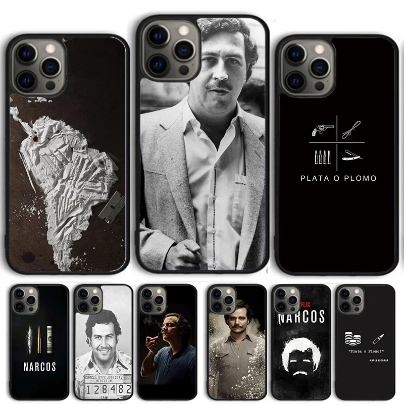 Narcos TV series Phone Case For iPhone 14 15 16 13 12 Mini Max Cover For Apple 14 15 16 11 Pro Max 6S 8 7 Plus SE2020 Coque