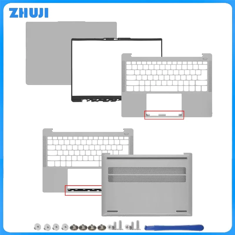 

New For ideapad Slim 5 14 IRL8 ABR8 IAH8 2023 Lcd Back Cover Top Case/Front Bezel Palmrest Bottom Case Housing