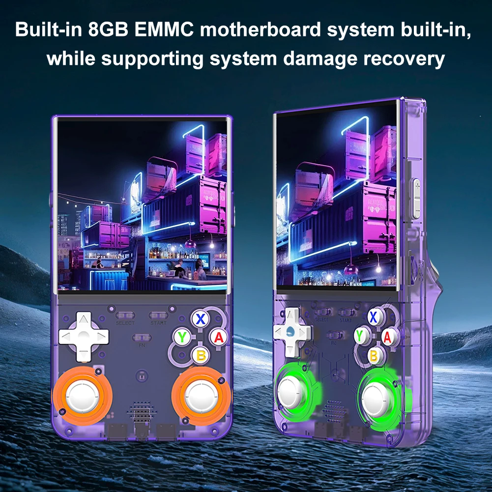 R36 Ultra Retro Handheld Game Console 4,0 inch IPS-scherm Draagbare videogamespeler Mini Open Source Console Reisbenodigdheden