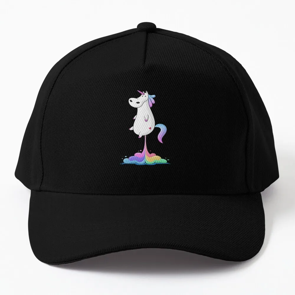 Unicorn Fart Baseball Cap Hats Baseball Cap Vintage black Golf Cap Cap Female Men's