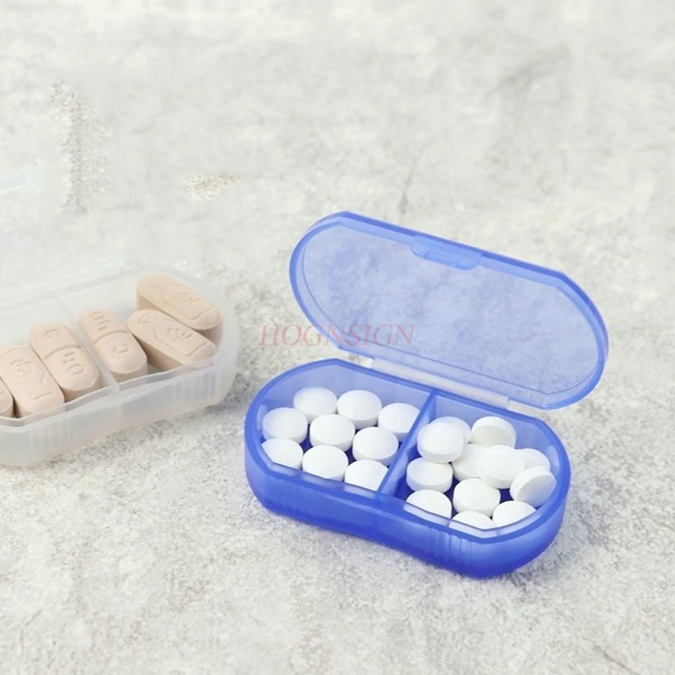 1PCS Medicine box packaging, portable small size, mini medicine box, medicine storage and pill box