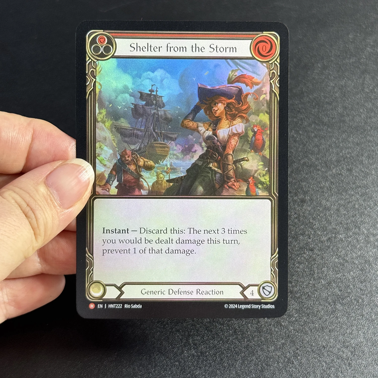FAB Rainbow Foil Proxy TCG Cards Truce Shelter from the Storm Oath of Loyalty Conqueror of the High Seas Command and Conquer TCG