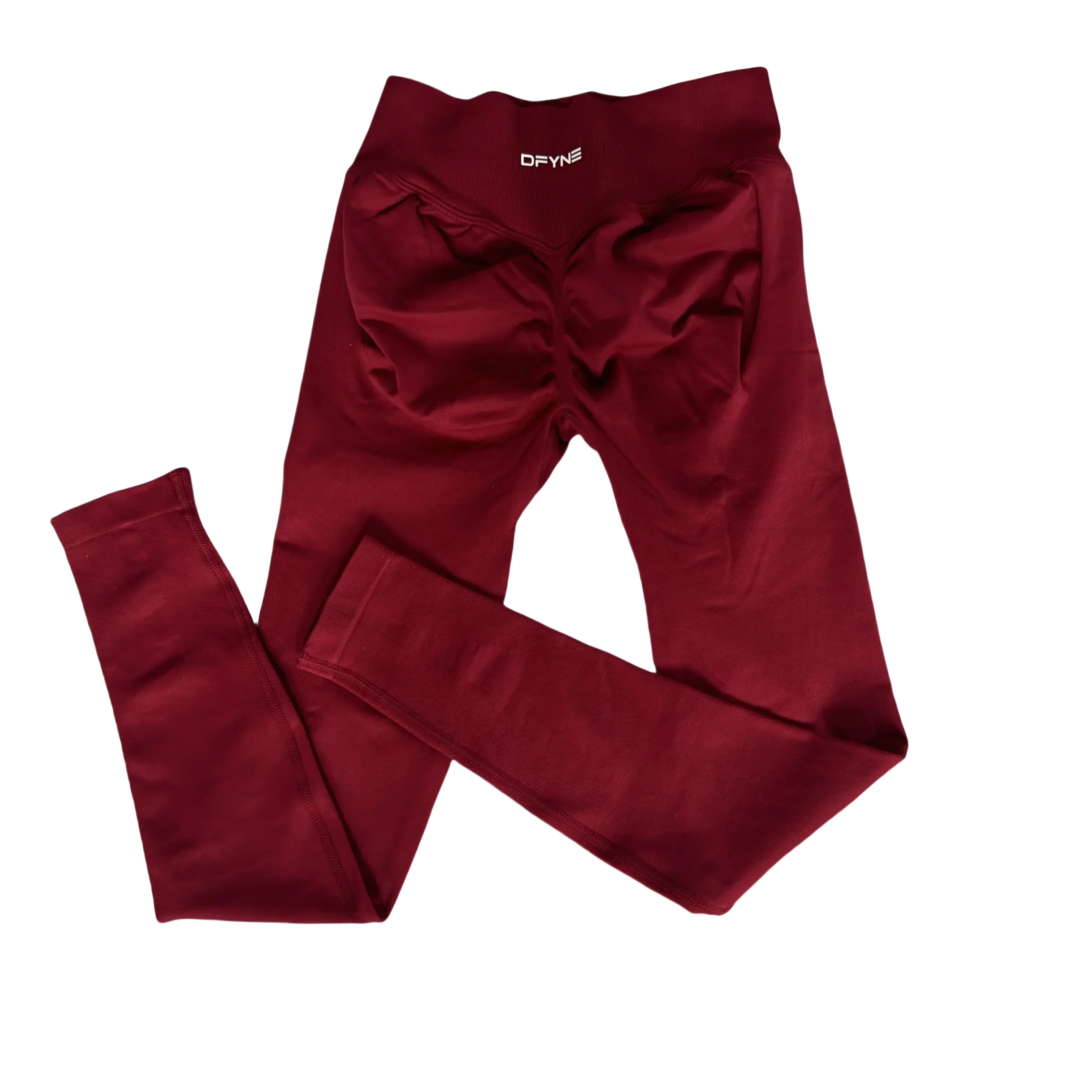 Legginsy Impact dla kobiet Scrunch Bezszwowe legginsy do jogi Niski prążkowany pasek Spodnie sportowe na siłownię Wysokie rozciągliwe rajstopy fitness