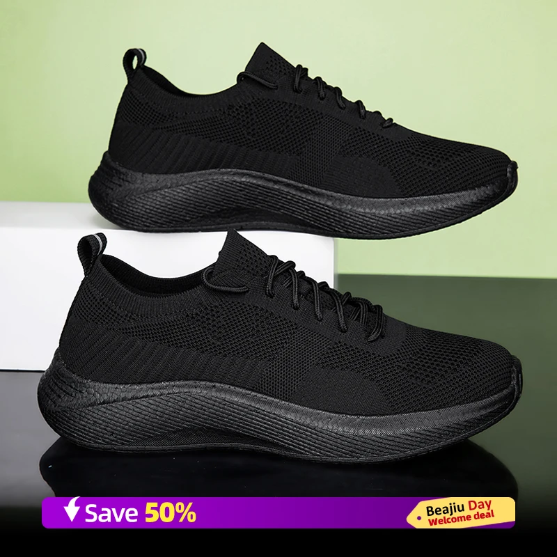 أحذية الجري الرياضية للرجال كاجوال ماراثون قابلة للتنفس وخفيفة الوزن للنساء مريحة ومضادة للانزلاق للمشي في الهواء الطلق #2