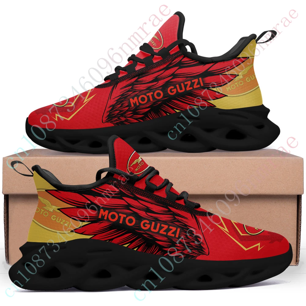 Moto Guzzi Shoes Big Size Casual Men's Sneakers Lightweight Male Sneakers Unisex Tennis Sports Shoes For Men Custom Logo