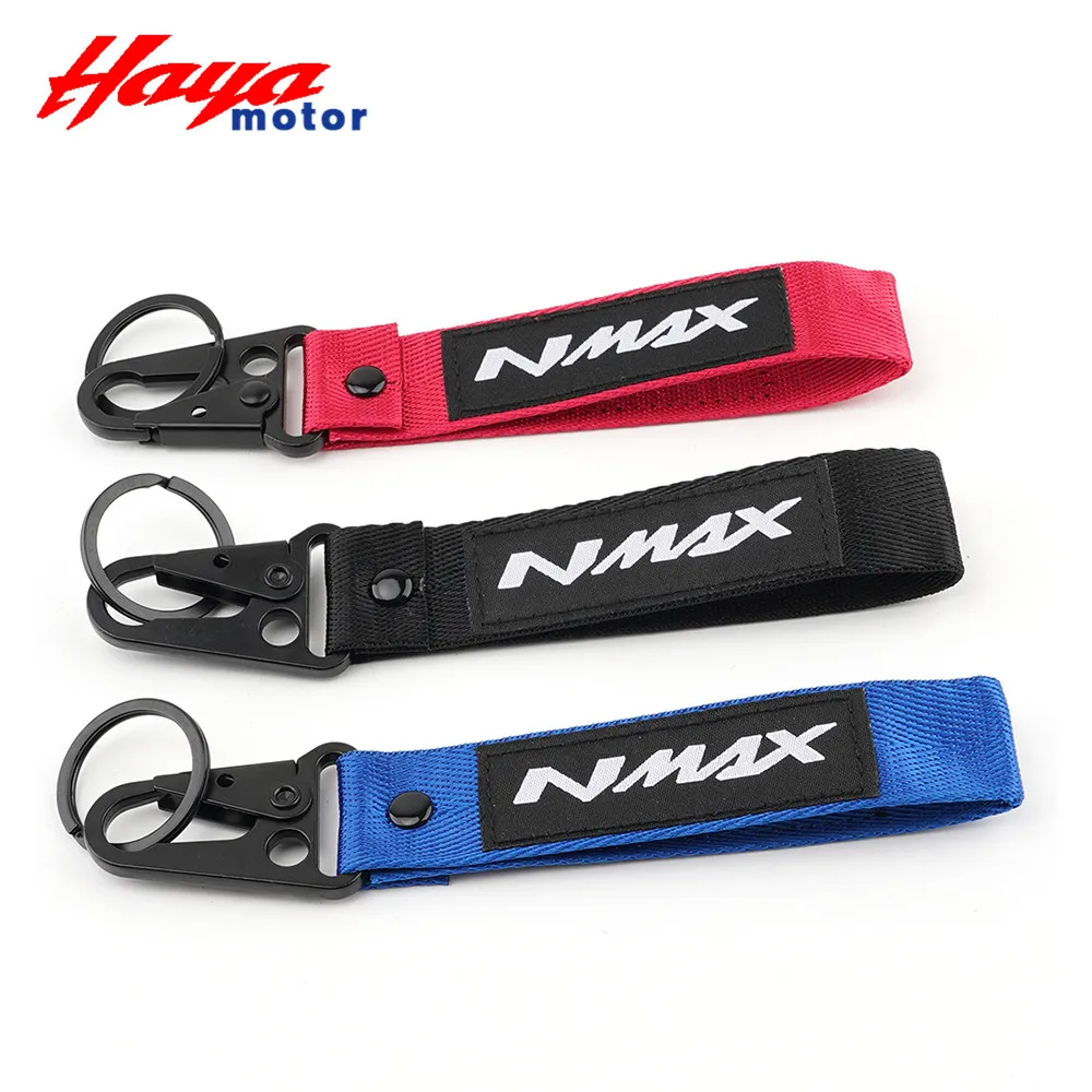 Chaveiro para YAMAHA NMAX125 NMAX150 NMAX155, Porta-Chaves Bordado NMAX N-MAX 155 150 125, Acessórios para Motocicleta