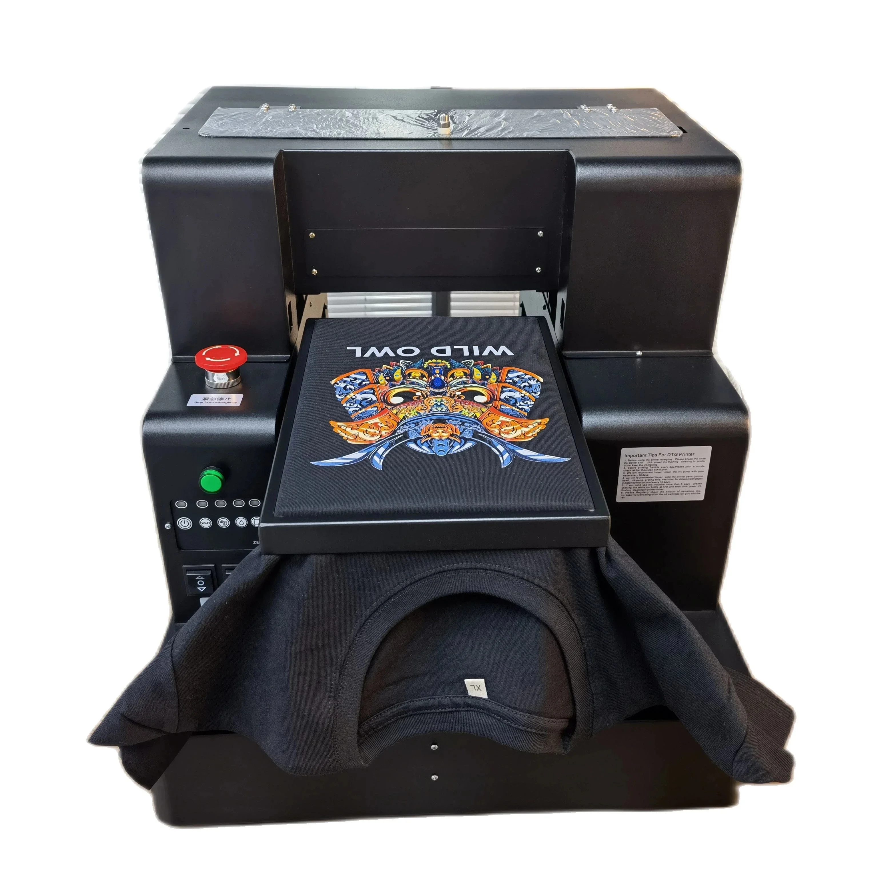 

Automatic DTG Garment T-shirt Printer A4 Size Direct To T-shirts Printing Machine