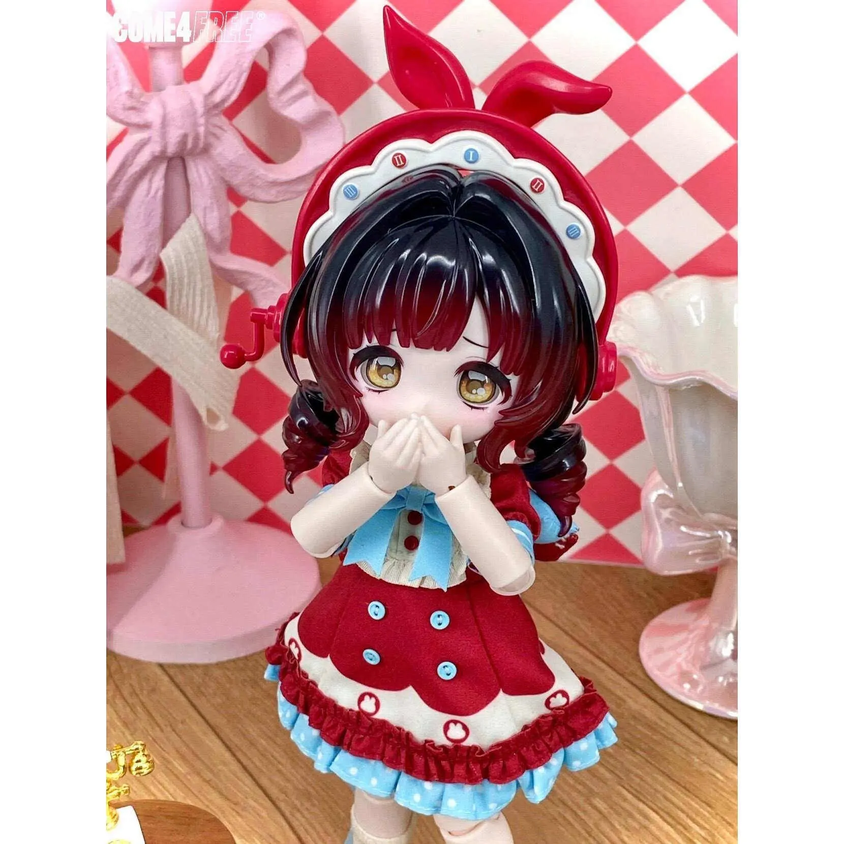 

Коллекционная фигурка Come4free Bonnie V6 Bunny Dream Box Series BJD: милый подарок-сюрприз для рабочего стола, модный тренд