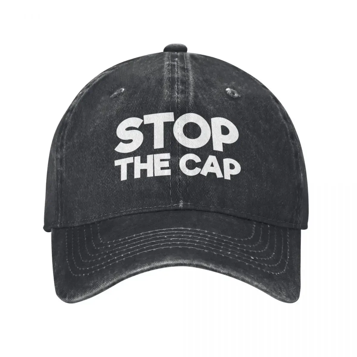 Stop the cap meme Baseball Cap funny hat Fishing cap dad hat Golf Wear For Men Women's