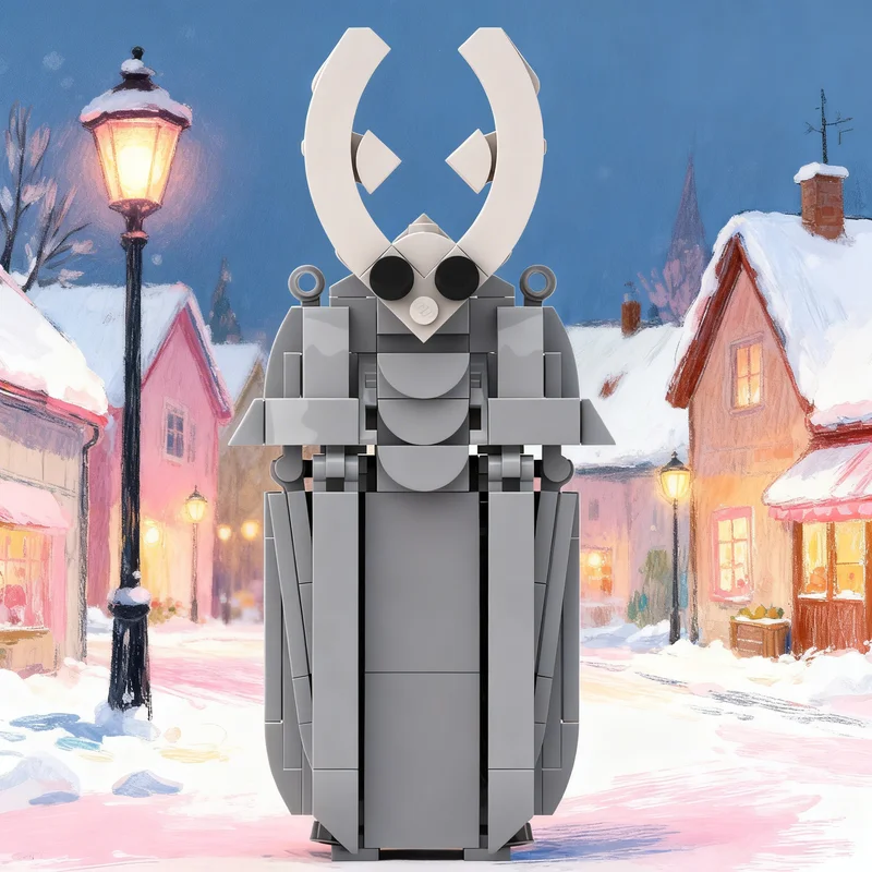 

167pcs MOC Hollow Knight Pure Vessel With Armor Model Building Blocks Toy Gift Creative Display Collectible Desk Premium Adult