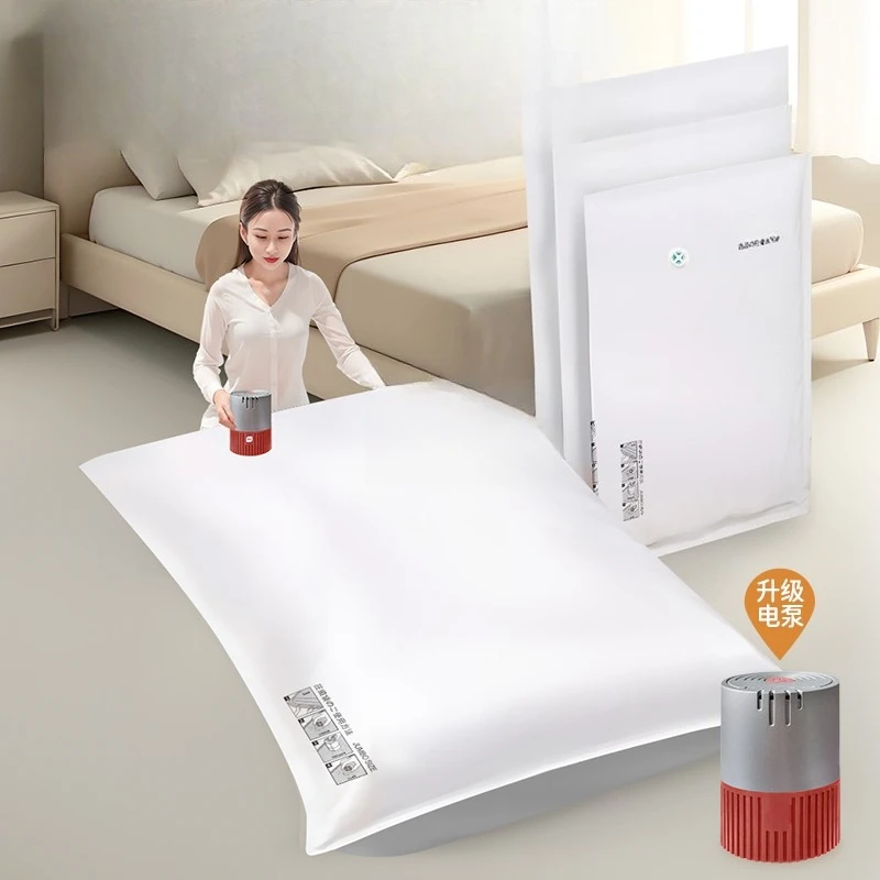 

Vacuum compression bag storage quilt clothes storage bag down jacket suitcase travel air extraction
