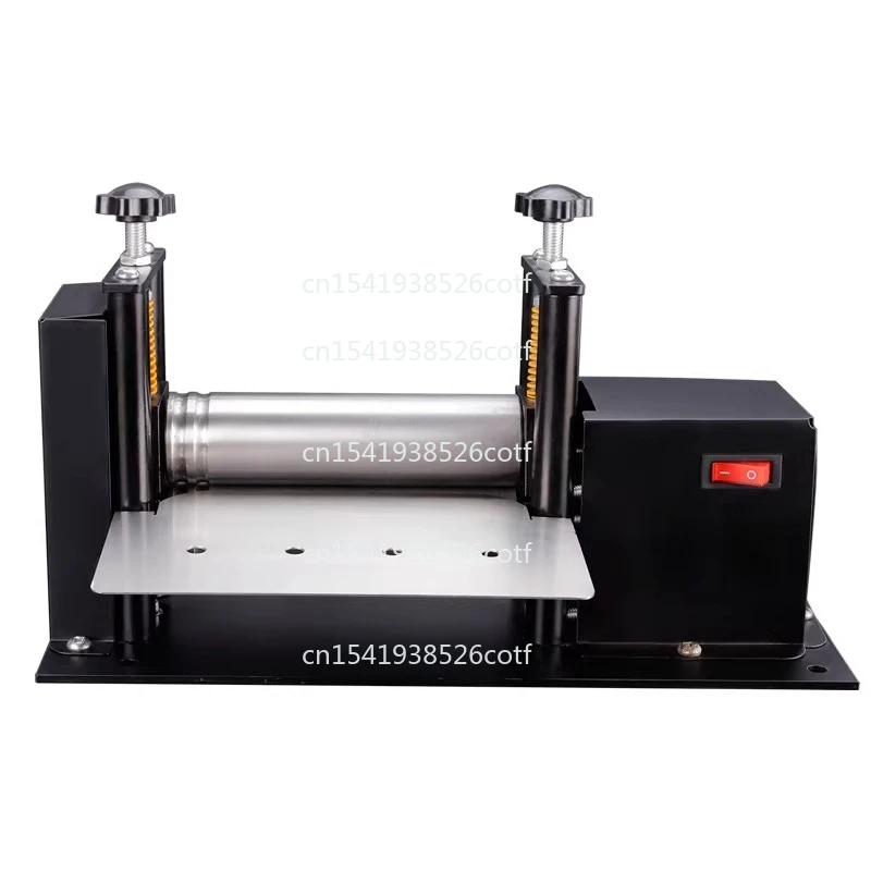 Electric Small Leather Drawing Machine Desktop Glue Dispenser Machine Laminating Machine