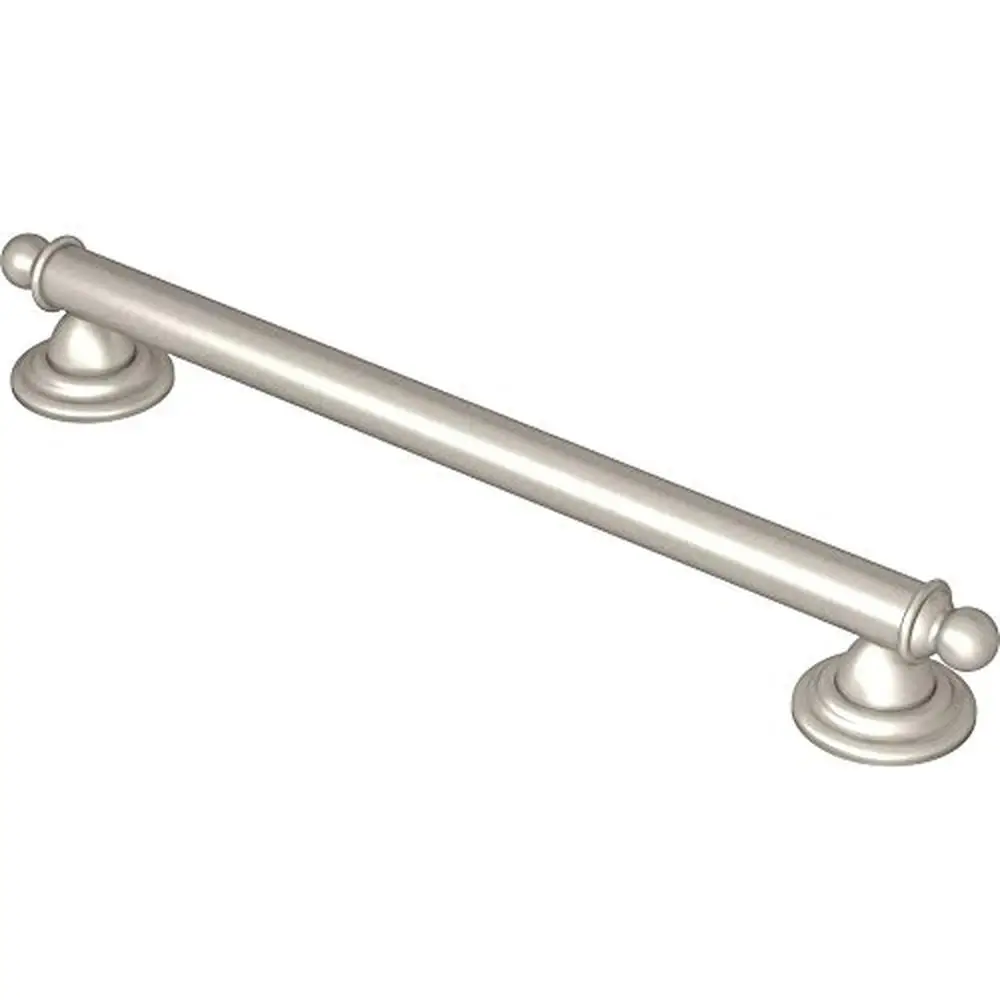 18-Inch Stainless Steel Bathroom Grab Bar Brushed Nickel Supportive Design Safety and Durability ADA Compliant Easy Installation