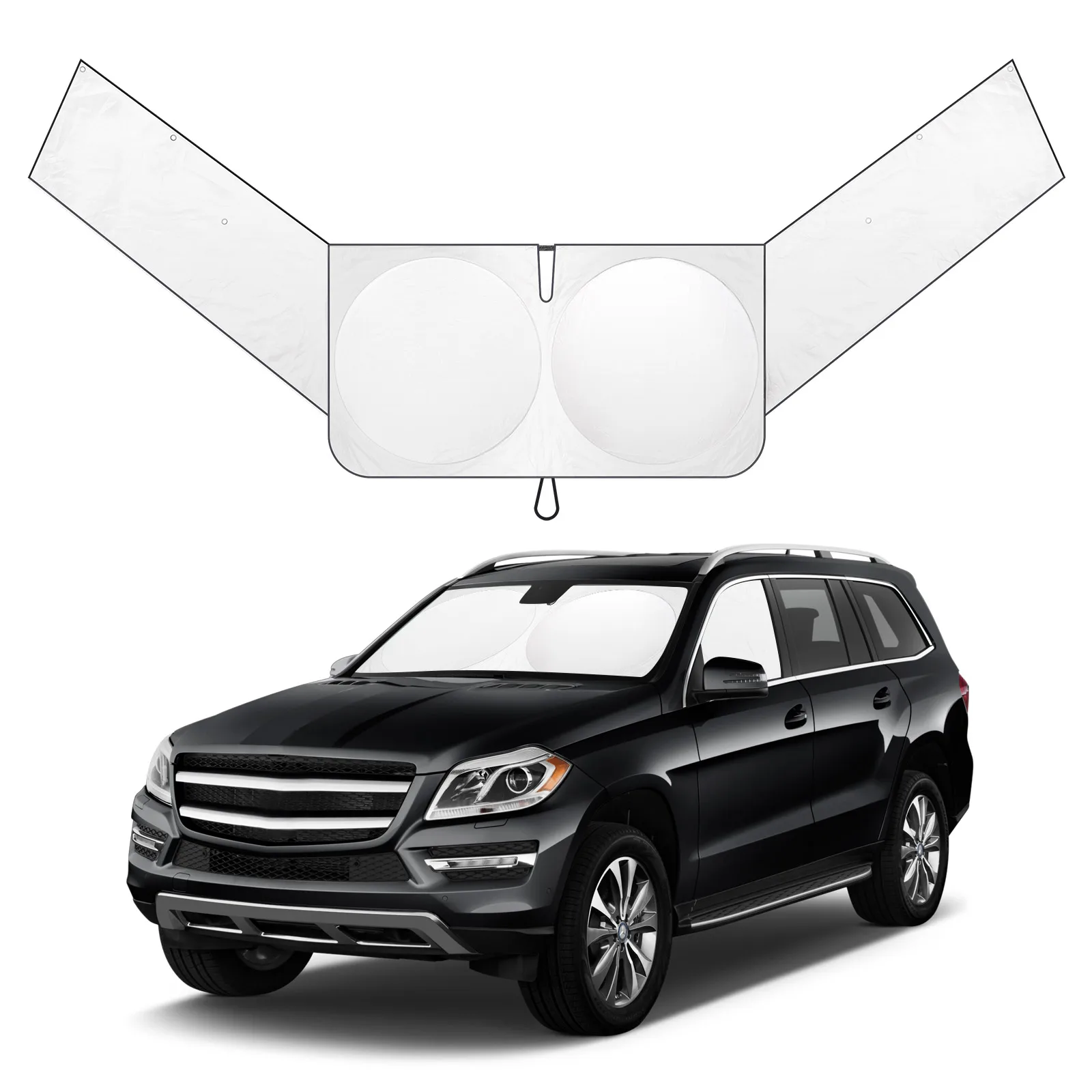 Car Windshield Sun Shade Front Side Window Cover Foldable WIndscreen Sunshade Anti UV Ray Heat Sun Block Blind  Auto Accessories