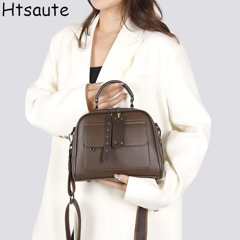 

Женская сумка через плечо из искусственной кожи, многофункциональная сумка-кроссбоди, ручная сумка-органайзер для косметики, однотонная маленькая квадратная сумка, bolsos