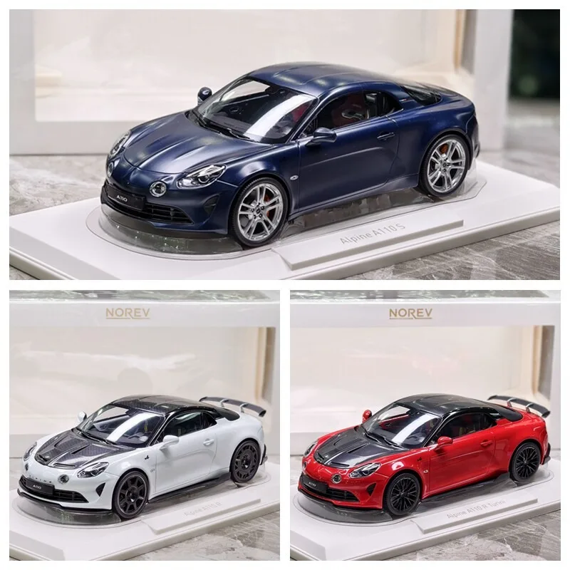 

Diecast NOREV 1:18 Scale Alpine A110 R Turini S 2025 Alloy Car Model