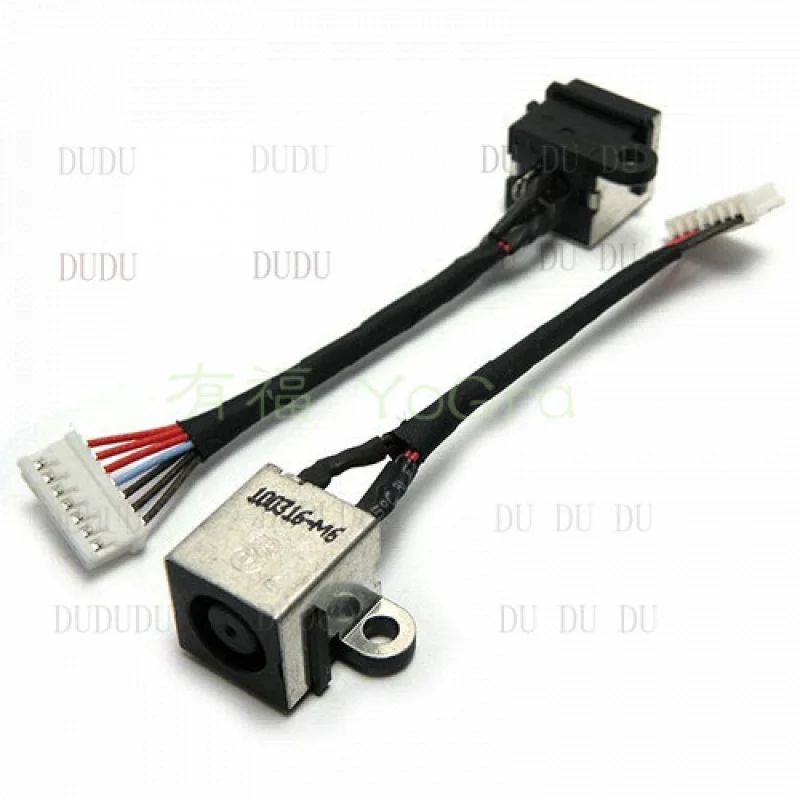 D  NEW for DC POWER JACK HARNESS PLUG IN CABLE FOR DELL XPS 14 L401X 2KJCF