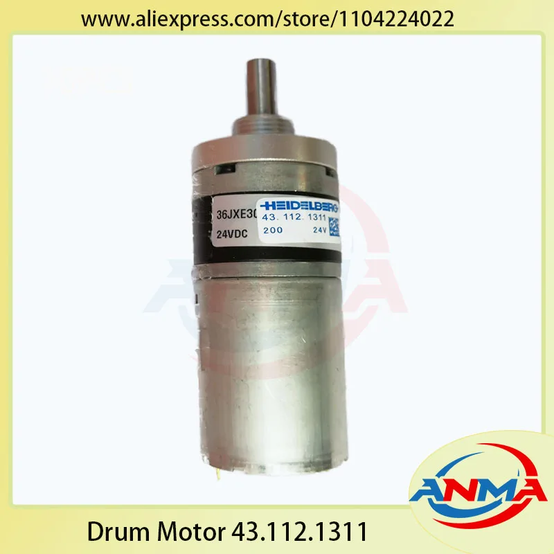 

Best Quality Heidelberg MO Machine Suction Drum Motor 24V 43.112.1311 GTO52 Gear Motor