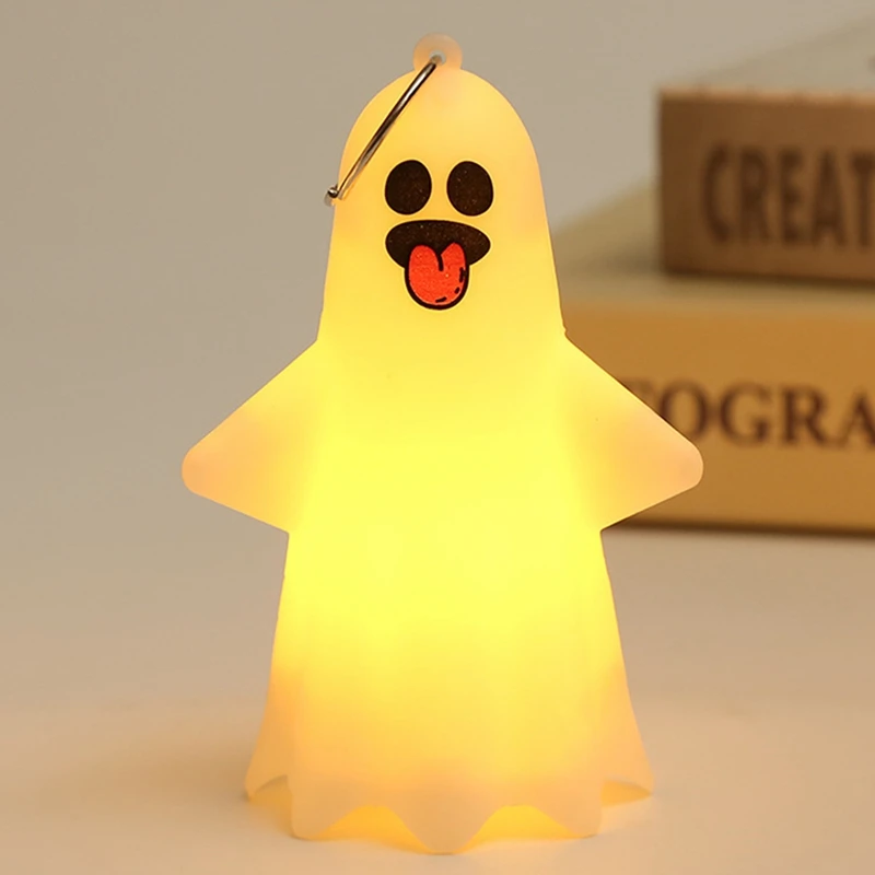 

1Set Halloween Decoration Ghost Lamp Desktop Decoration Halloween Ornament Ghost Lamp Ornament Decoration Ornament